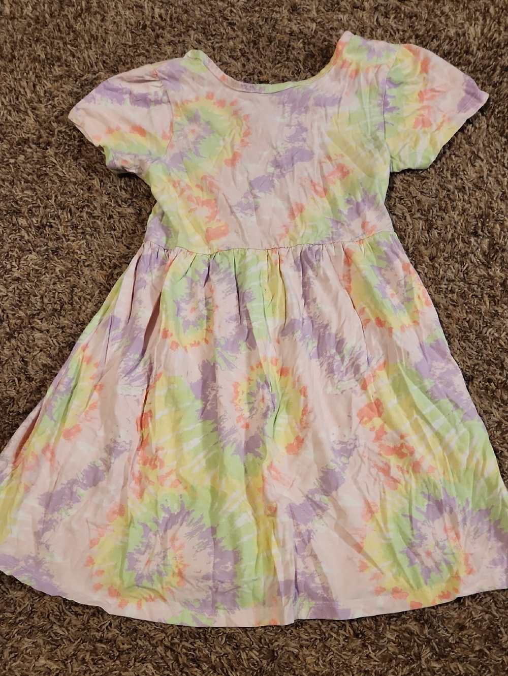 $3/Bundled- Tie-Dye Pastel Dress